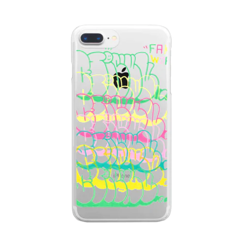 Graffiti stinky  Clear Smartphone Case