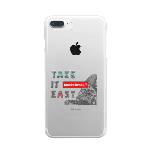 REGALIA TAKE IT EASY Clear Smartphone Case