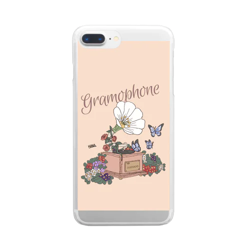 gramophone クリアスマホケース