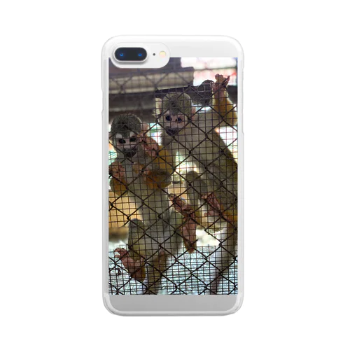 monkey Clear Smartphone Case