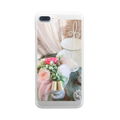 Romantic flower  Clear Smartphone Case