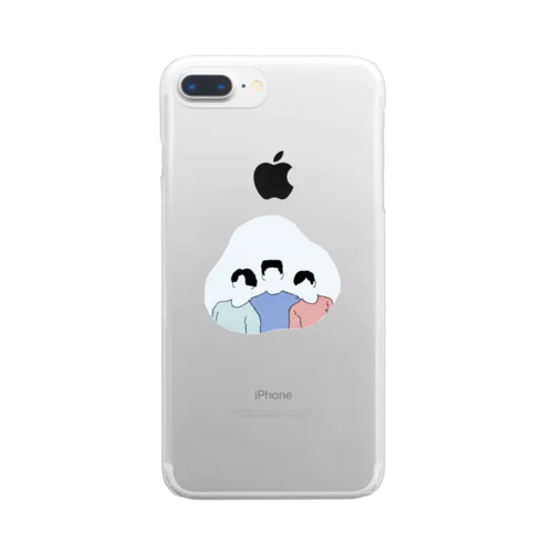 胸キュン！ Clear Smartphone Case