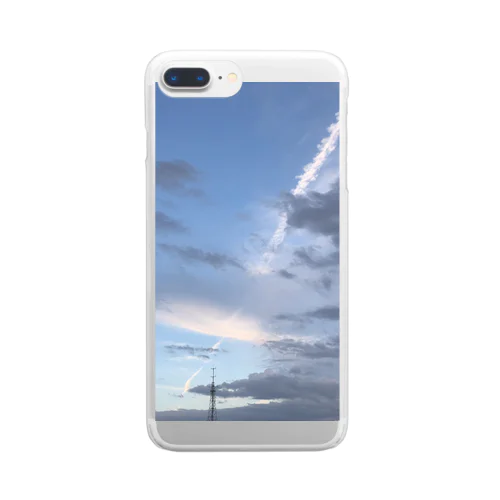 空色スマホケース Clear Smartphone Case