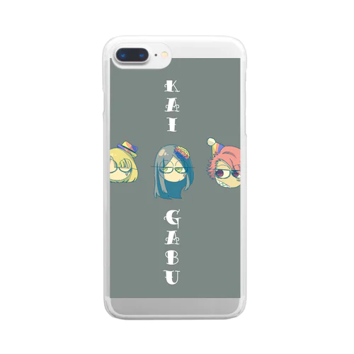 絵画部 Clear Smartphone Case