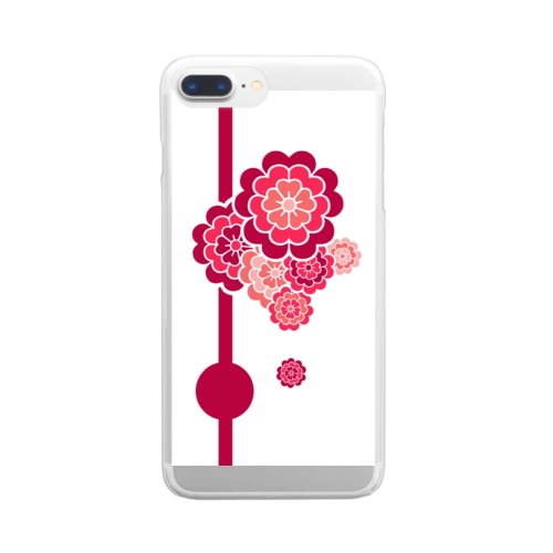 ここのえざくら Clear Smartphone Case
