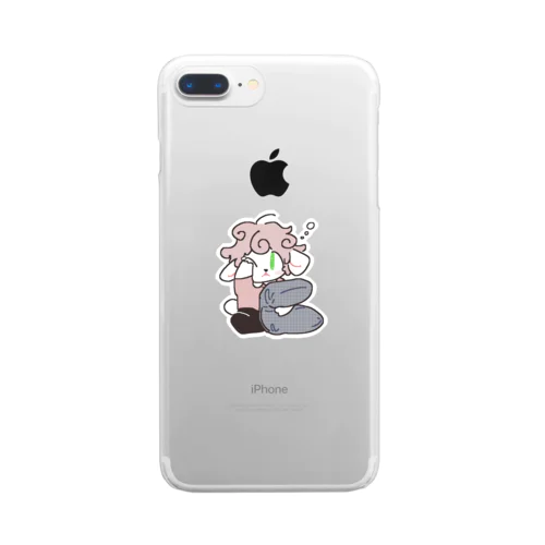 ねむすけ Clear Smartphone Case