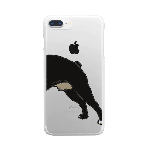 Park a Holic Bostonterrier Clear Smartphone Case