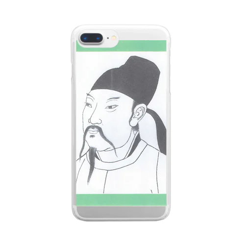 ラブ李白ラブ Clear Smartphone Case