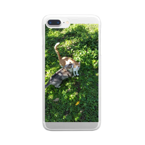 日々是猫 Clear Smartphone Case