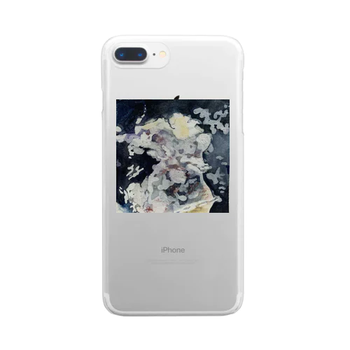 服を着たままお風呂に入った。 Clear Smartphone Case