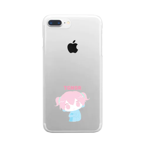 やわらかちごなぐり Clear Smartphone Case