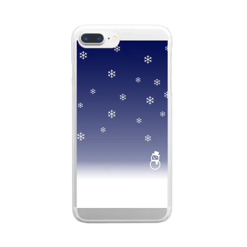 雪景色 Clear Smartphone Case