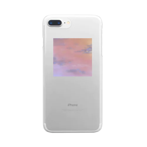 こんな夕方 Clear Smartphone Case