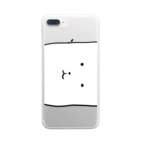 おささったくん Clear Smartphone Case