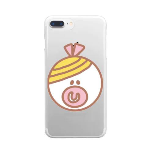 シンプルBaby Clear Smartphone Case