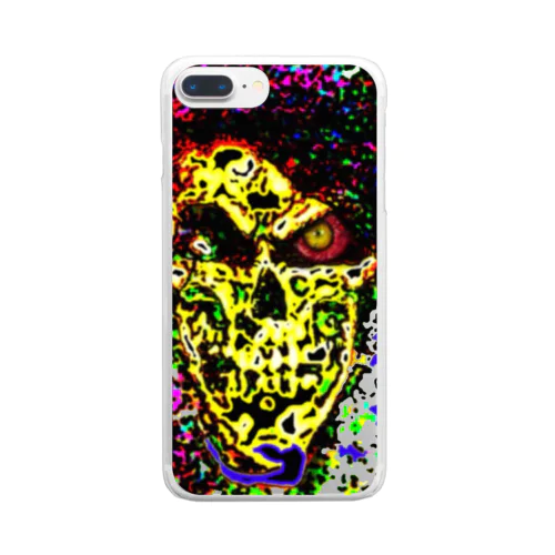 Death Mosaic Clear Smartphone Case