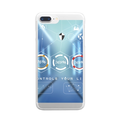 CONTROLS YOUR LIFE  Clear Smartphone Case