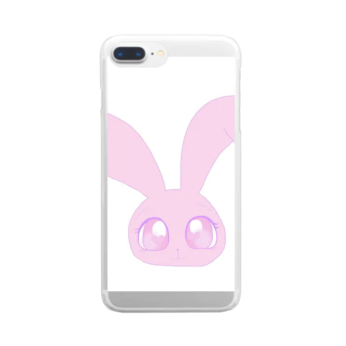 moca.うさちゃん Clear Smartphone Case