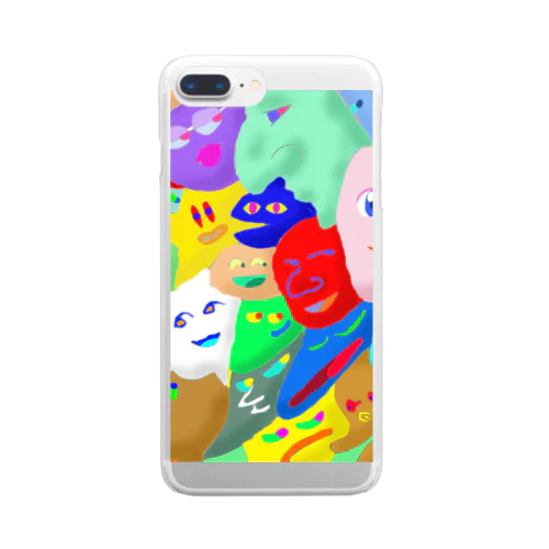 ＦＡＣＥＳ Clear Smartphone Case