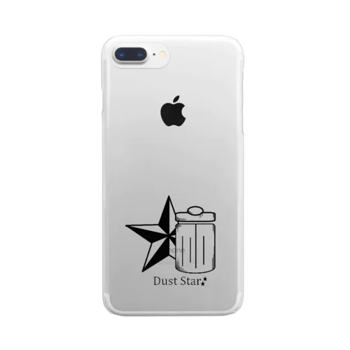 dust star Clear Smartphone Case