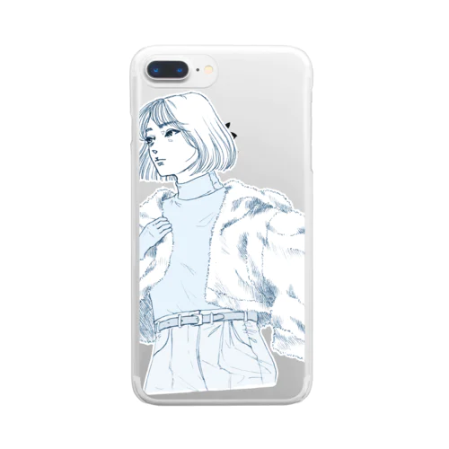 GIRL Clear Smartphone Case