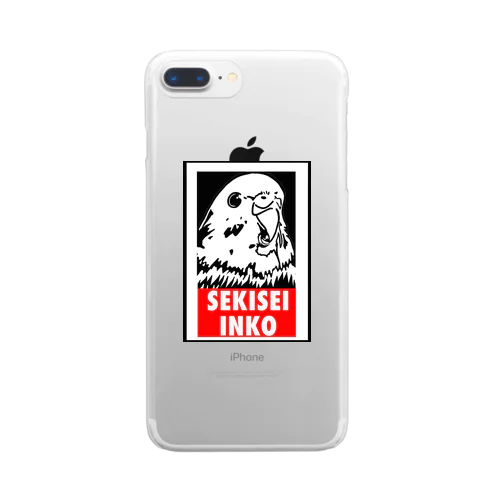 SEKISEI INKO  セキセイインコ Clear Smartphone Case