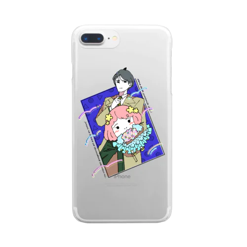 ファンシー気分 Clear Smartphone Case