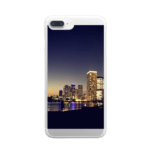 東京夜景 Clear Smartphone Case