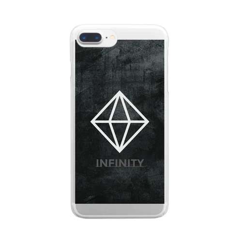 infinityロゴ Clear Smartphone Case