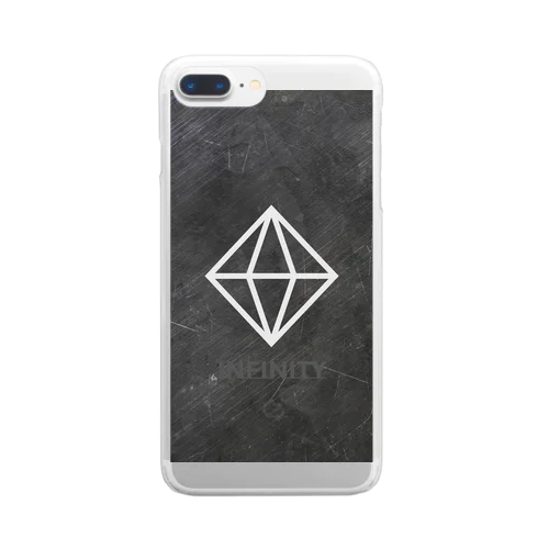 infinityロゴ Clear Smartphone Case