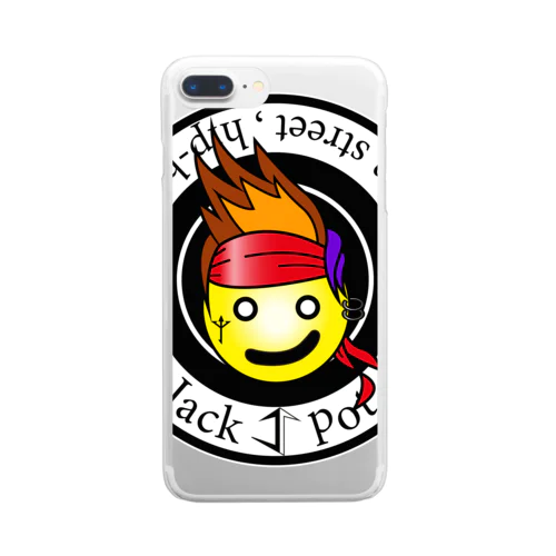 ジャックポット「Jack pot」 Clear Smartphone Case