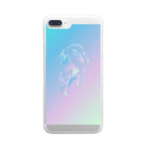 キラキラ女子 Clear Smartphone Case