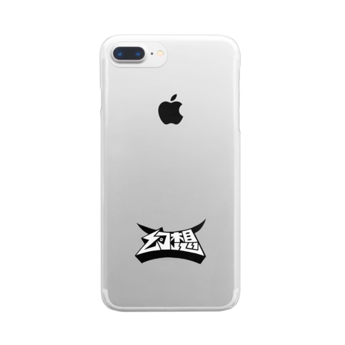 幻想 メンタル  Clear Smartphone Case