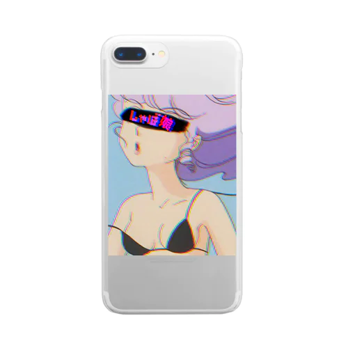 シャバ娘 Clear Smartphone Case