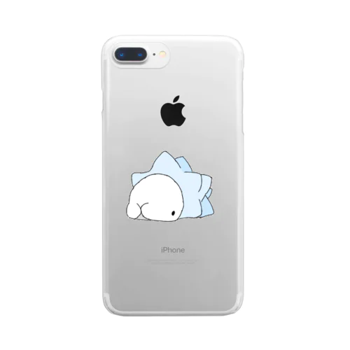 ユキハミくん Clear Smartphone Case