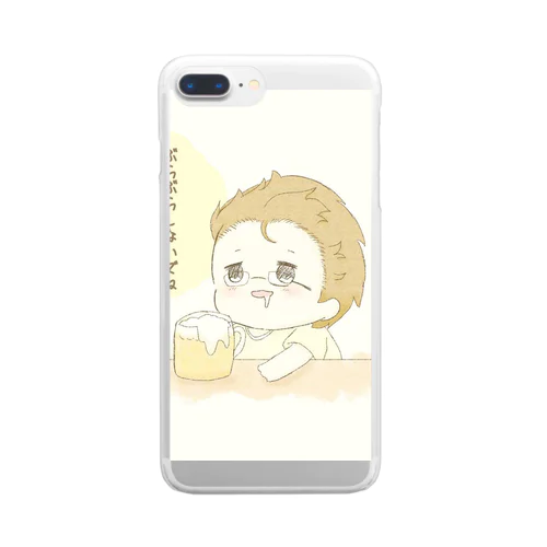 ぶらぶらしないでね Clear Smartphone Case