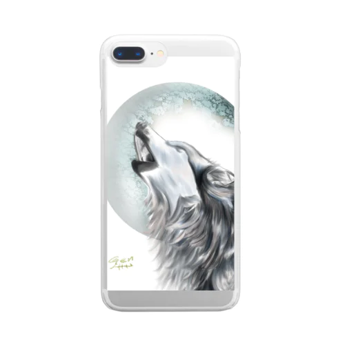 MoonWolf Clear Smartphone Case