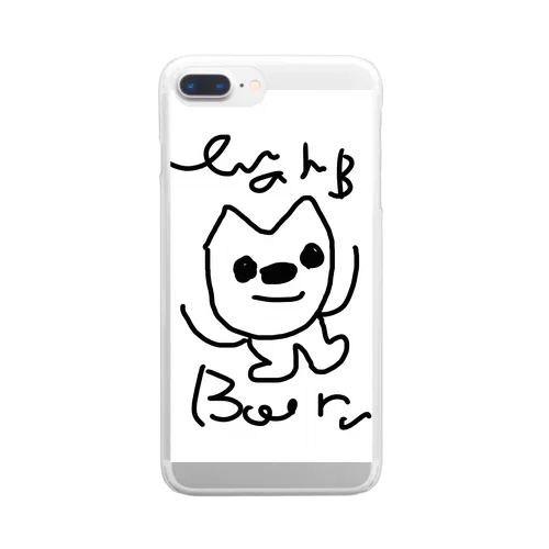 みんな友達 ロッシー君 Clear Smartphone Case