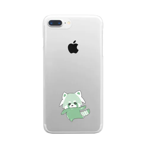 虹くまだらけ☆サクッと わさび☆Aバージョン☆(限定品)☆　 Clear Smartphone Case