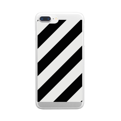 Monochrome painting Mobile Case Clear Smartphone Case