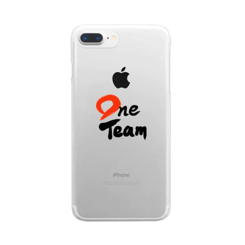 One Team Clear Smartphone Case