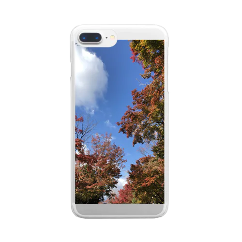 秋の景色 Clear Smartphone Case