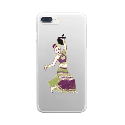 【タイの人々】伝統舞踊のダンサー Clear Smartphone Case