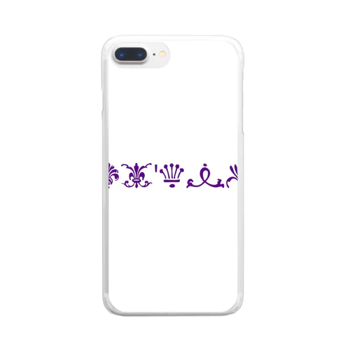 Lost'knot~どっかの国の言葉~ Clear Smartphone Case