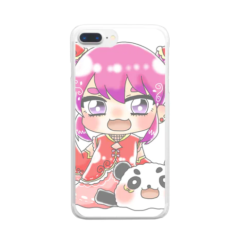 ゆめちゃんグッズ！ Clear Smartphone Case