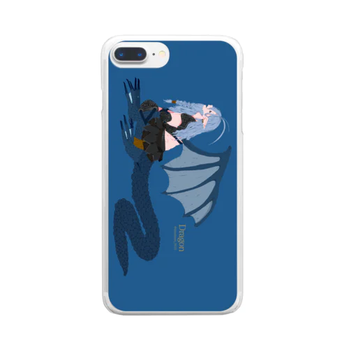 竜人 Clear Smartphone Case