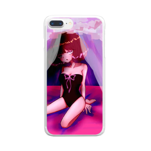 お姫様の舞台裏 Clear Smartphone Case