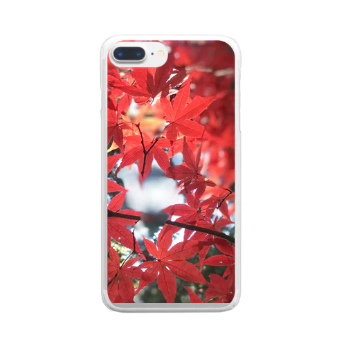 紅葉 Clear Smartphone Case