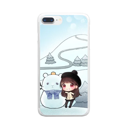 2019年冬会長ＤＶＤのスマホケース Clear Smartphone Case