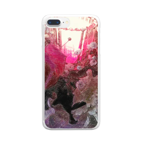 紅イ花嫁 Clear Smartphone Case